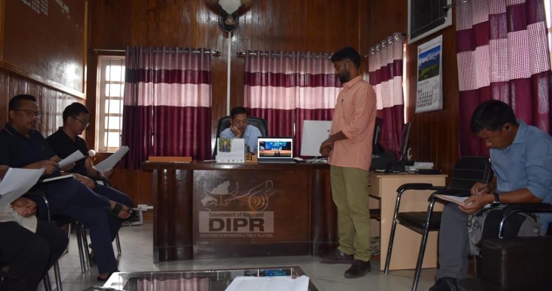 My Bharat Kendra District Advisory Committee Noklak meeting