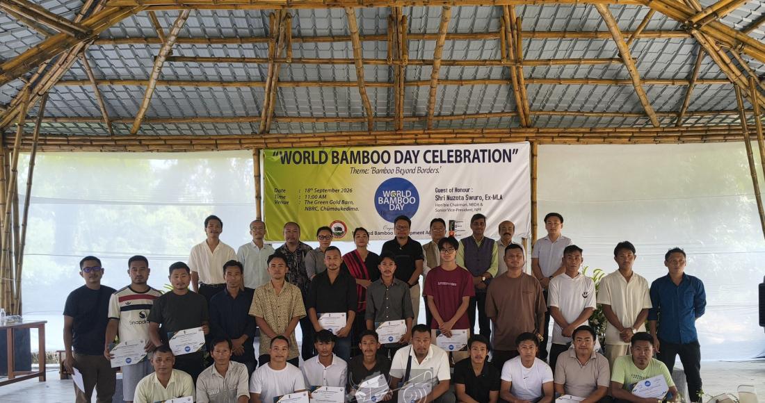 NAGALAND OBSERVES WORLD BAMBOO DAY 2026; 'THE GREEN GOLD BARN' INAUGURATED