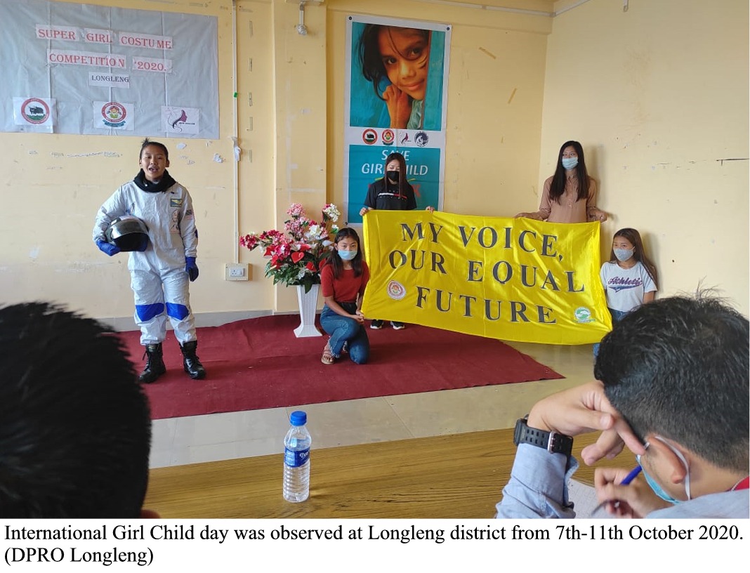 INTERNATIONAL DAY OF GIRL CHILD AT LONGLENG