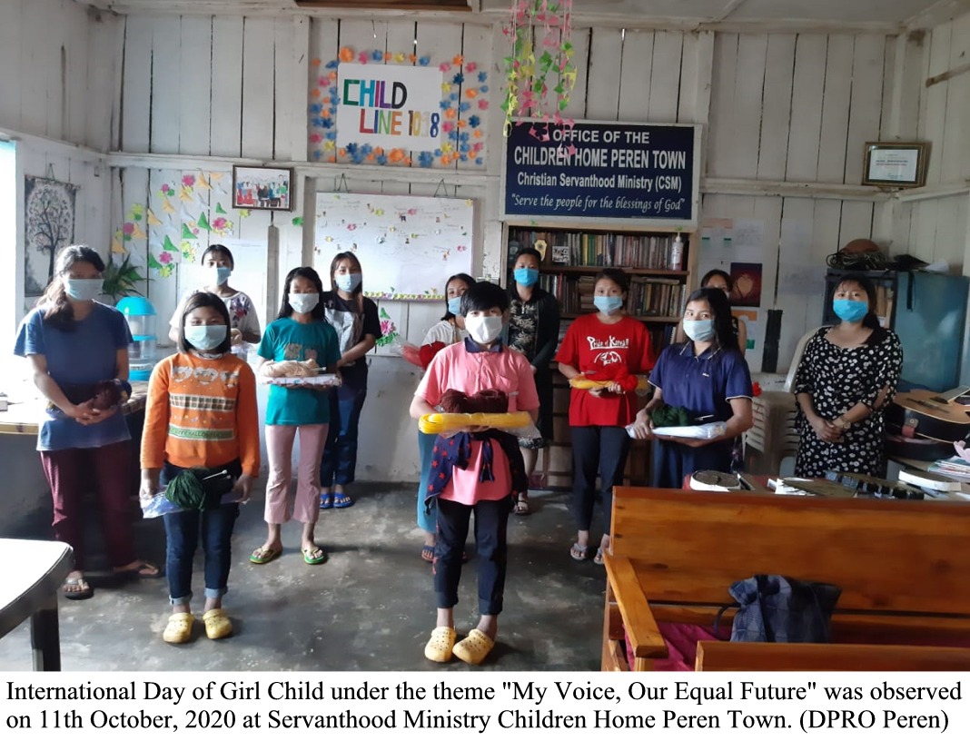 INTERNATIONAL DAY OF GIRL CHILD AT PEREN