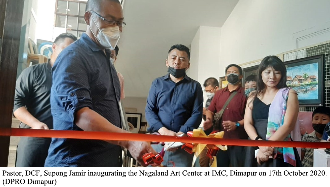 PASTOR DFC INAUGURATES NAGALAND ART CENTRE AT IMC DIMAPUR