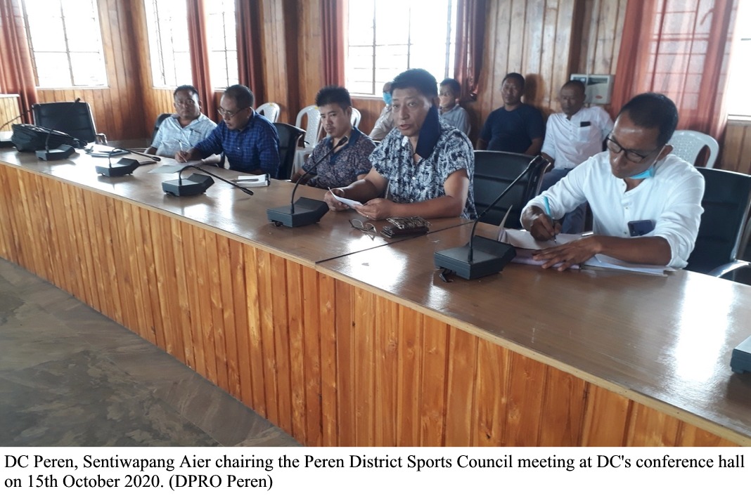 PEREN DISTRICT SPORTS COUNCIL MEETING