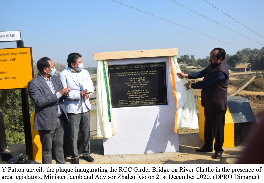 Patton inaugurates RCC bridge on River Chathe