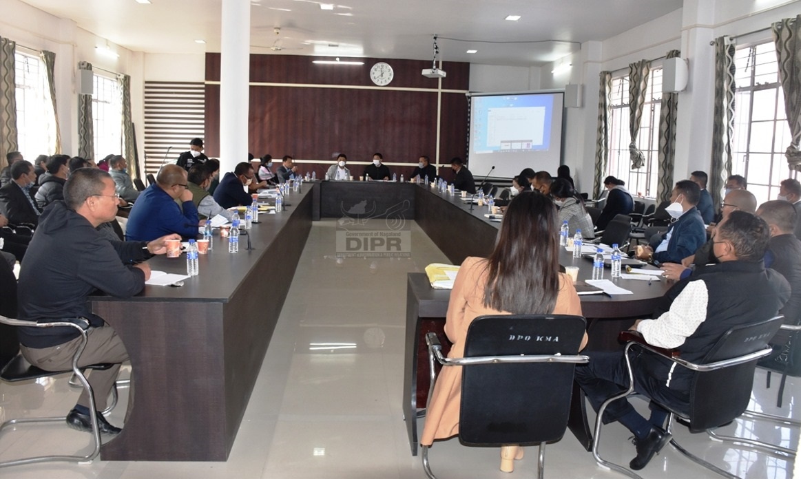 KOHIMA DISHA MEETING TAKES UP VARIOUS CSS ACTIVITIES IN THE DISTRICT