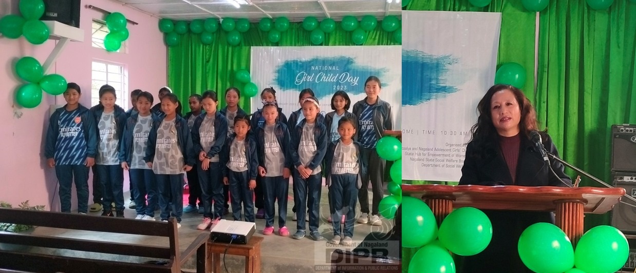 NATIONAL GIRL CHILD DAY OBSERVED IN KOHIMA