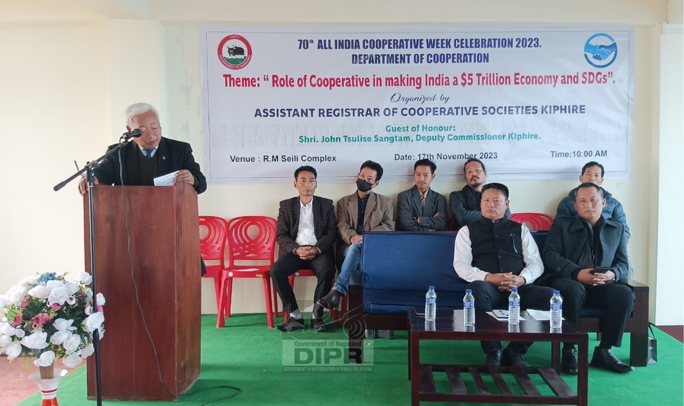 70th ALL INDIA COOPERATIVE WEEK 2023 CELEBRATED AT KIPHIRE