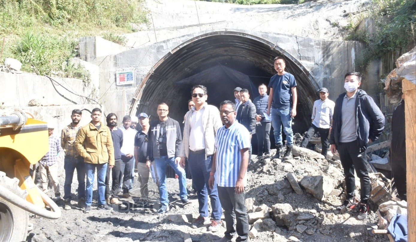 DC KOHIMA INSPECTS NH ROADS