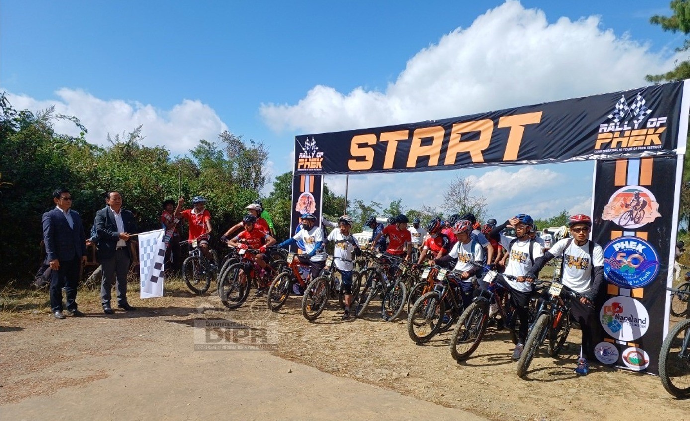 BICYCLE RALLY KICKS OFF AT GLORY PEAK, PFUTSERO