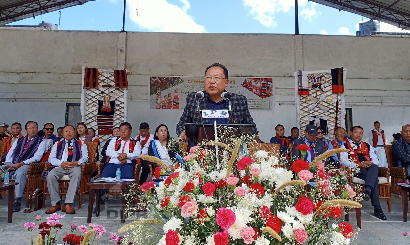 CHAGA GADI FESTIVAL CELEBRATED BY KOHIMA LIANGMAI WELFARE SOCIETY