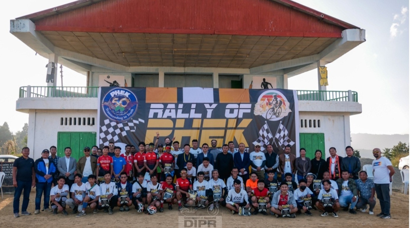 BICYCLE RACE AS PART OF THE 50TH ANNIVERSARY CELEBRATIONS OF PHEK DISTRICT