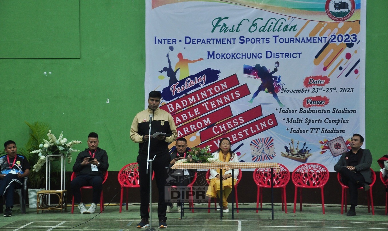 1ST EDITION OF INTER-DEPARTMENTAL SPORTS TOURNAMENT 2023 KICKS OFF IN MOKOKCHUNG DISTRICT