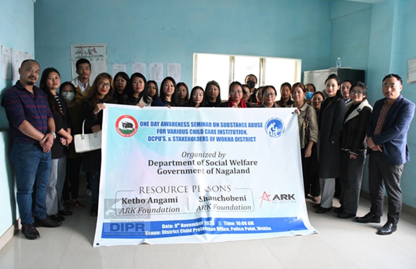 DEPARTMENT OF SOCIAL WELFARE ORGANIZES SUBSTANCE ABUSE AWARENESS SEMINAR IN WOKHA DISTRICT