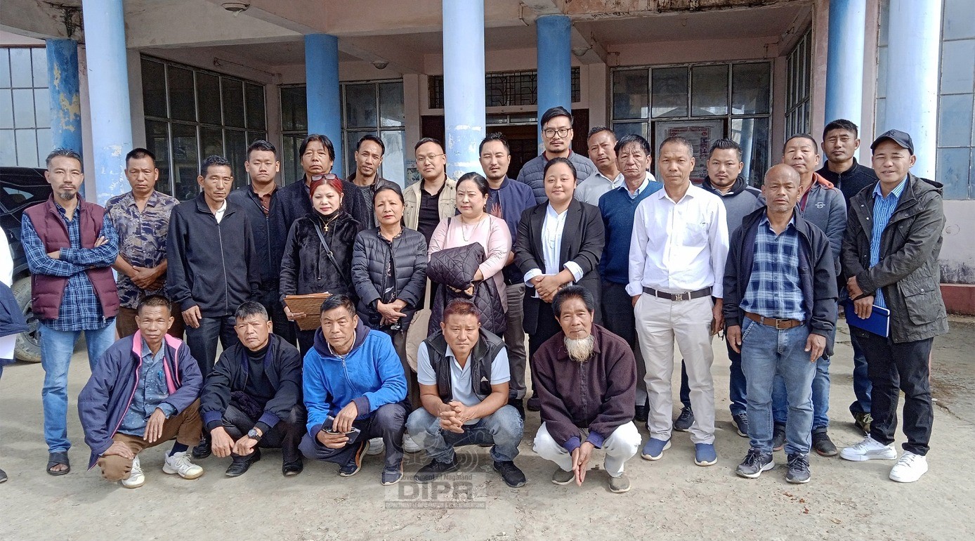 THIRD NAGALAND STATE FINANCE COMMISSION TEAM VISITS LONGLENG