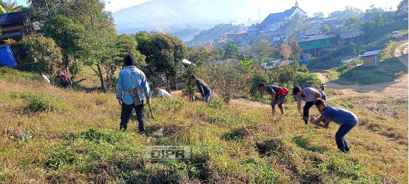 MASS SOCIAL WORK CONDUCTED IN PUNGRO TOWN