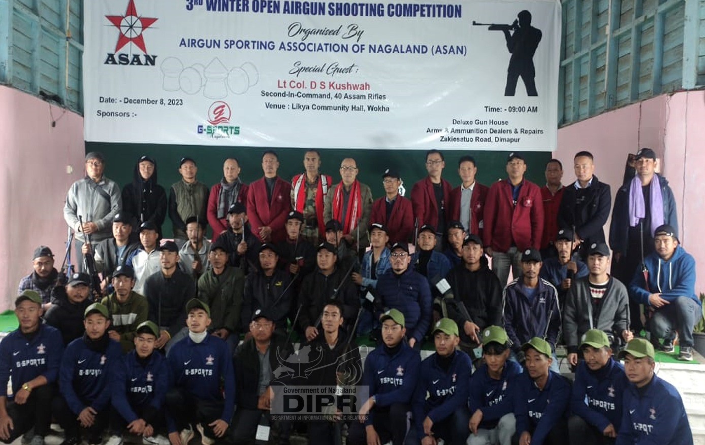 3rd WINTER OPEN AIRGUN SHOOTING COMPETITION HELD AT WOKHA