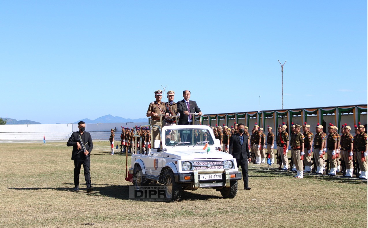 CM NEIPHIU RIO GREETS PEOPLE ON 61st NAGALAND STATEHOOD DAY