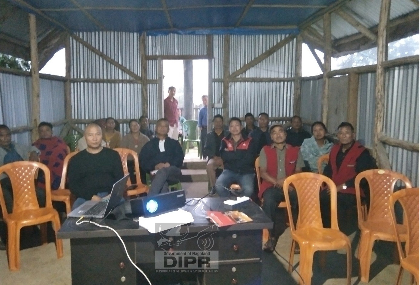 DPRO TUENSANG AND TEAM VISITS YUNGPHANG VILLAGE