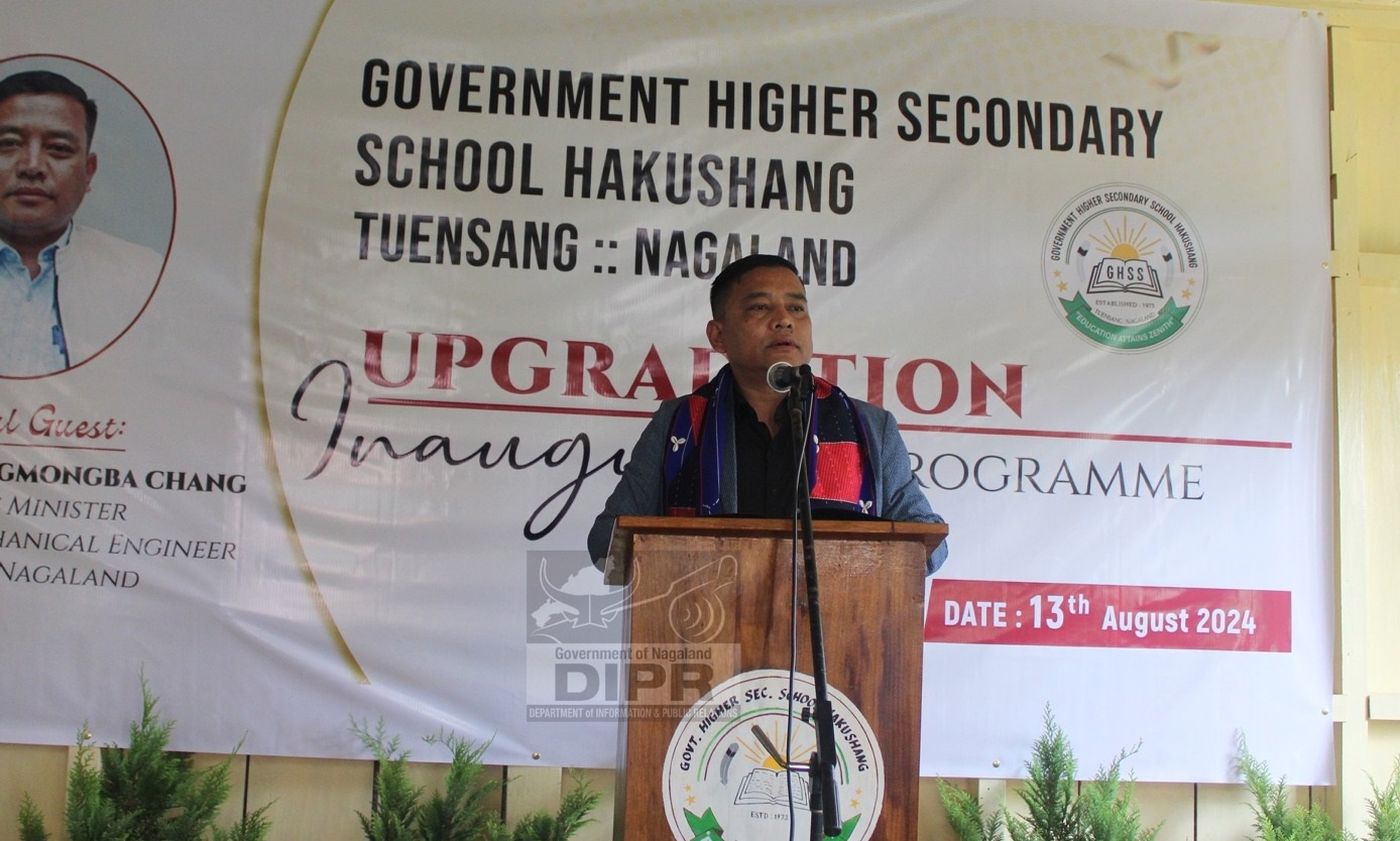 P. BESHANGMONGBA CHANG INAUGURATES GHSS HAKUSHANG TUENSANG