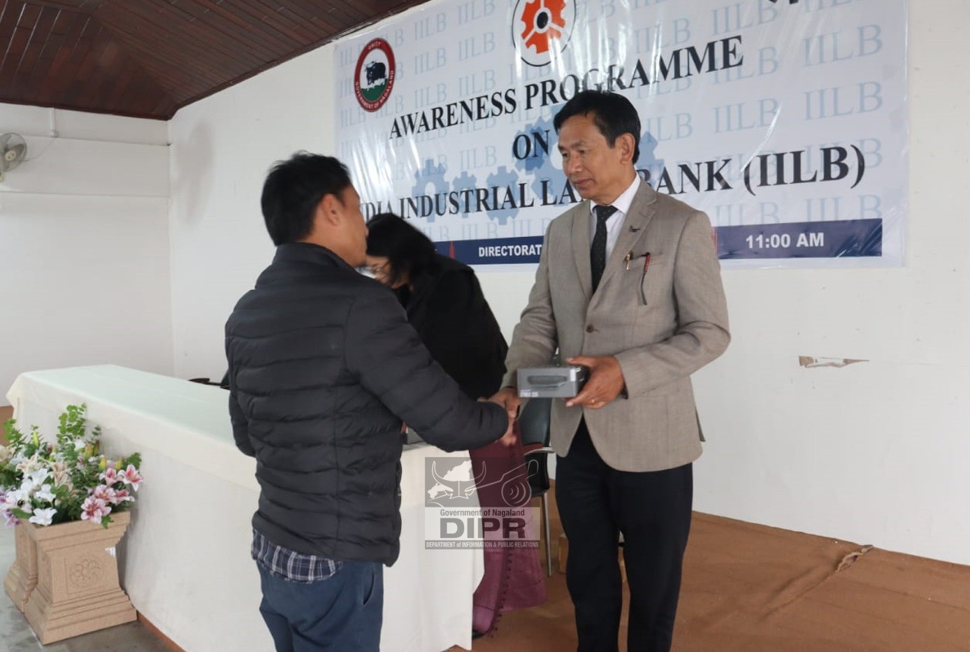 AWARENESS PROGRAMME ON INDIA INDUSTRIAL LAND BANK (IILB) HELD AT KOHIMA