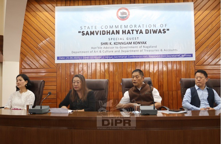 SAMVIDHAN HATYA DIWAS OBSERVED IN NAGALAND CIVIL SECRETARIAT