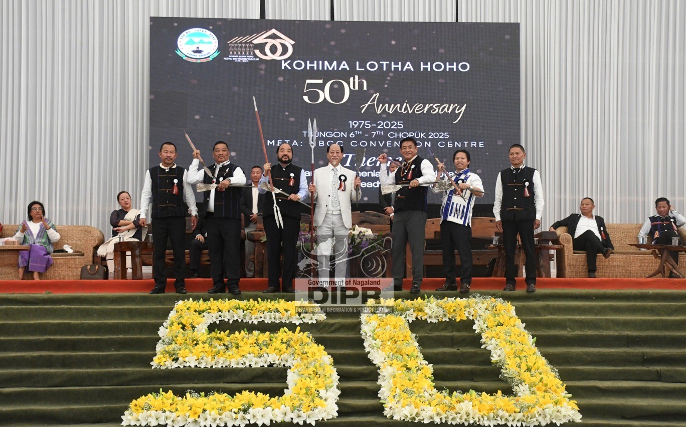 KOHIMA LOTHA HOHO MARKS GOLDEN JUBILEE WITH GRAND CELEBRATION