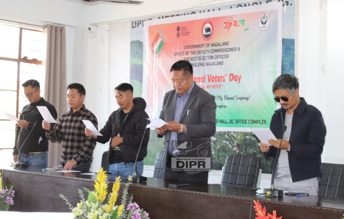 NATIONAL VOTERS' DAY OBSERVED AT LONGLENG