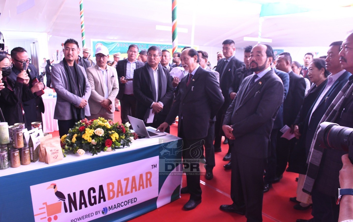 CHIEF MINISTER LAUNCHES MARCOFED E-COMMERCE PLATFORM ‘NAGA BAZAAR’ ON REPUBLIC DAY