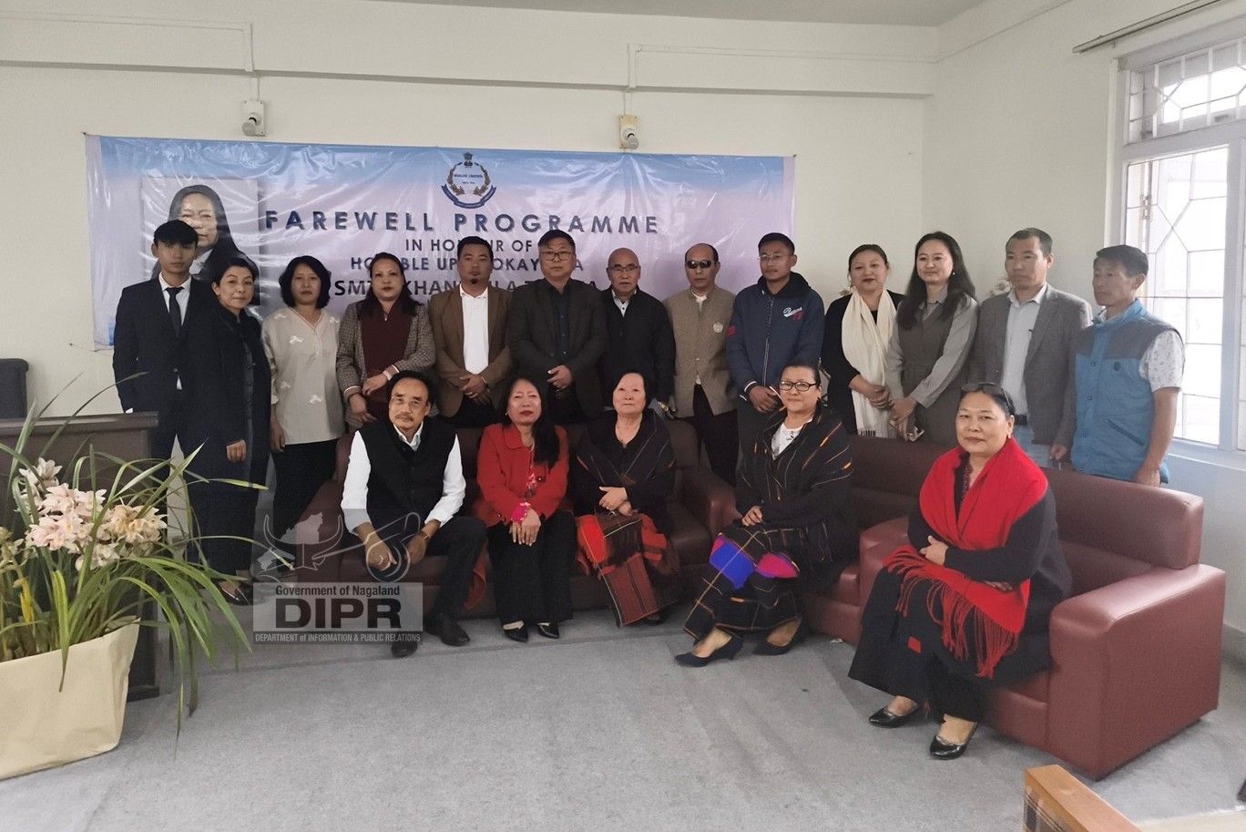 FAREWELL PROGRAMME HELD IN HONOUR OF UPA-LOKAYUKTA KHANRINLA T. KOZA ...