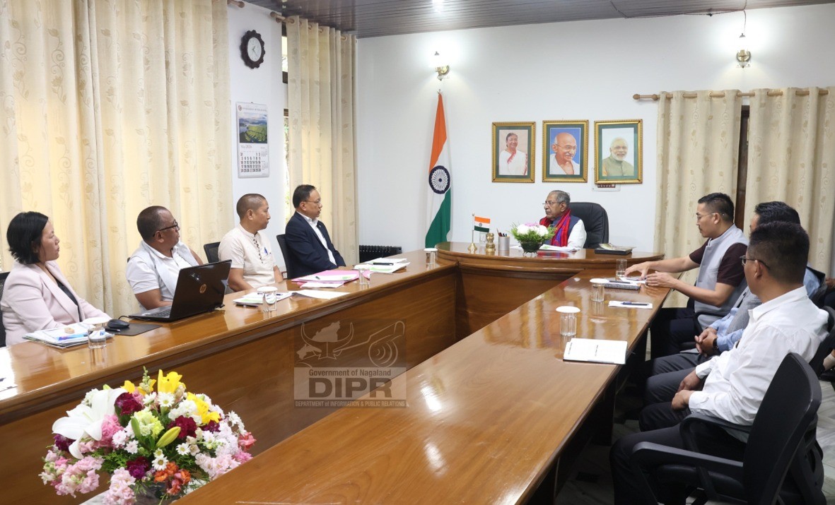 TOURISM DEPARTMENT PRESENTS KEY INITIATIVES AND FUTURE PLANS TO GOVERNOR OF NAGALAND