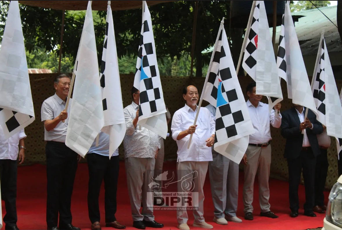 NAGALAND POLICE INDUCTS 549 VEHICLES, 12 MOBILE FORENSIC VANS UNDER MODERNISATION SCHEME.