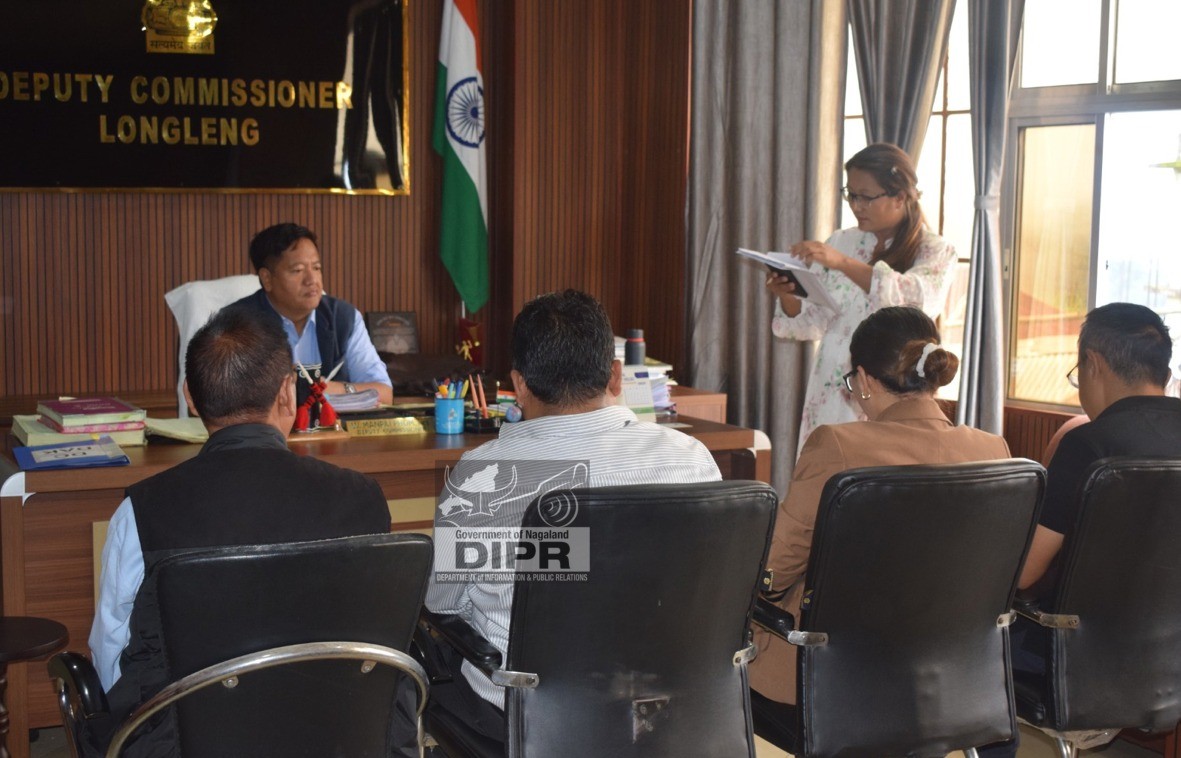 DWSM REVIEW MEETING HELD AT LONGLENG