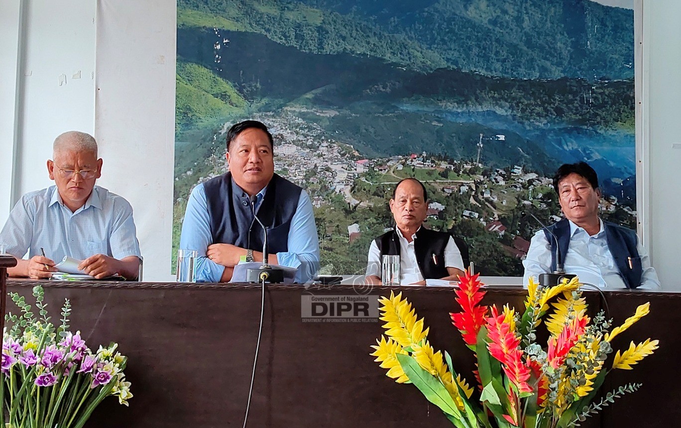 GOVERNOR NAND KISHORE YADAV CONVENES REVIEW MEETING WITH IDAN