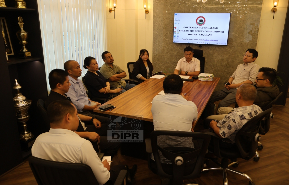 MEETING HELD TO REVIEW PREPARATIONS FOR 80TH INDEPENDENCE DAY CELEBRATION IN KOHIMA
