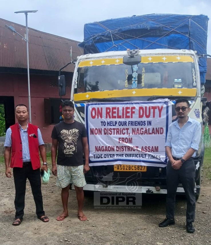 NSDMA PROVIDES RELIEF ASSISTANCE TO THE LANDSLIDE AFFECTED FAMILIES OF MON DISTRICT