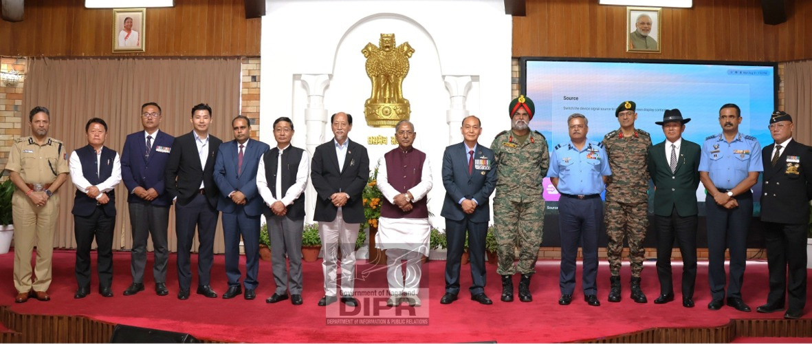 24TH ANNUAL MEETING OF RAJYA SAINIK BOARD, NAGALAND HELD IN LOK BHAVAN, KOHIMA