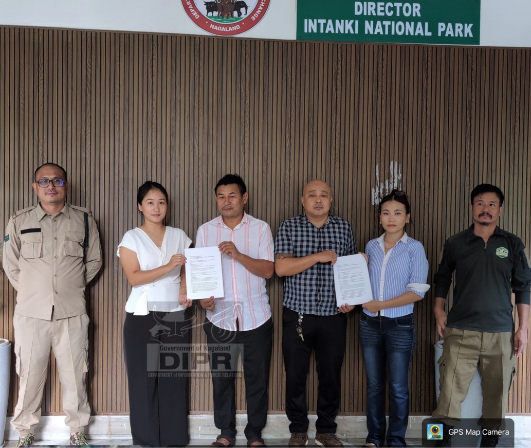 90.8 HILLS FM AND INTANKI NATIONAL PARK SIGN MOU FOR CONSERVATION AWARENESS DIMAPUR, NAGALAND
