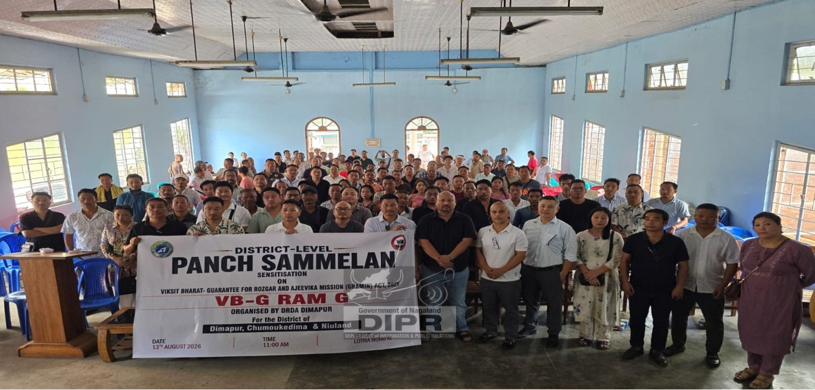 DISTRICT - LEVEL PANCH SAMMELAN ON VB-G RAM G ACT HELD IN DIMAPUR
