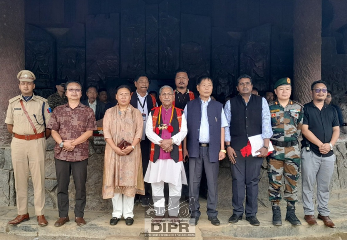GOVERNOR NAND KISHORE YADAV VISITS MON DISTRICT