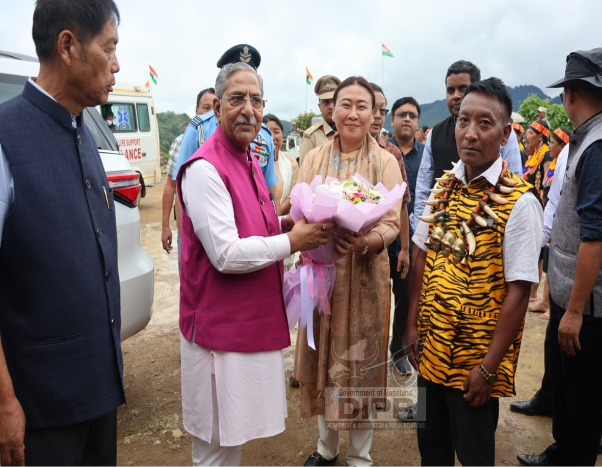 GOVERNOR NAND KISHORE YADAV VISITS MON DISTRICT