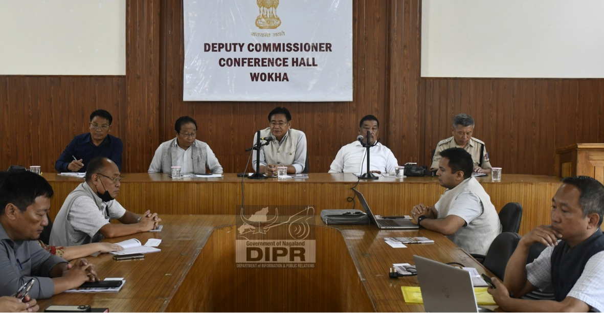 DPDB CHAIRMAN WOKHA DIRECTS NHIDCL TO COMPLETE WOKHA - MERAPANI HIGHWAY WITHIN THREE MONTHS