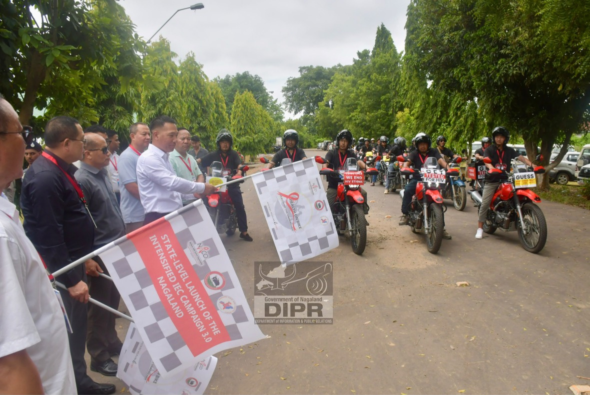 STATE-LEVEL IEC CAMPAIGN ON HIV & STI AWARENESS LAUNCHED AT CHUMOUKEDIMA