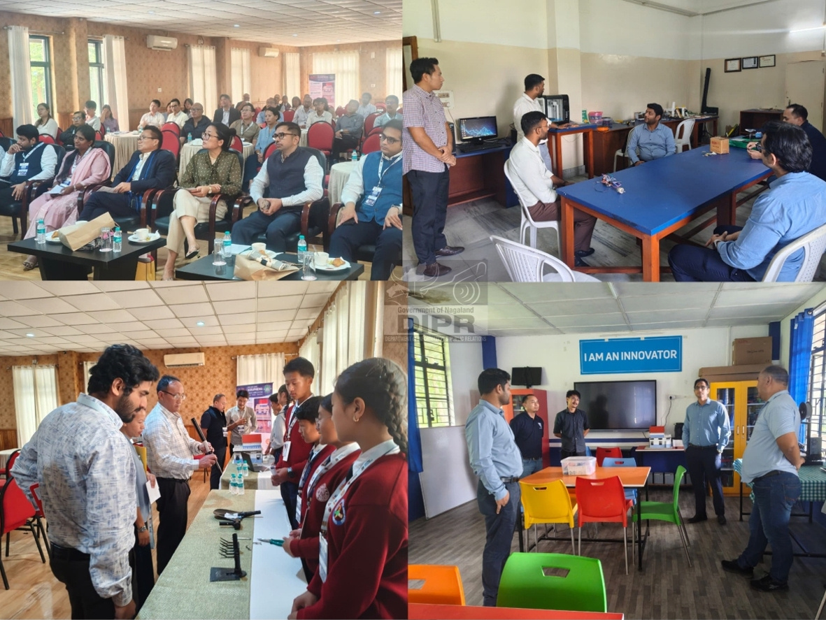 NITI AAYOG AND NAGALAND ADVANCE SCHOOL INNOVATION THROUGH STATE CONSULTATION AND ATL VISITS