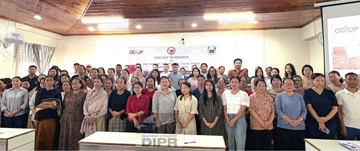 ONE-DAY WORKSHOP ON ODOP PICKLE HELD IN KOHIMA