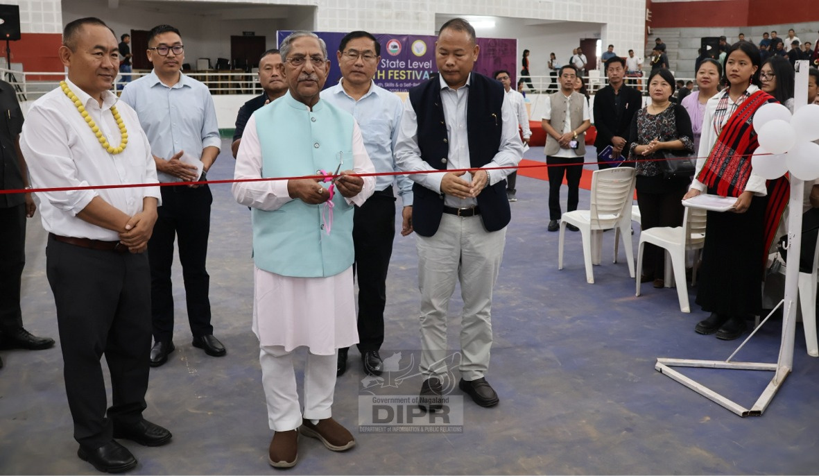 GOVERNOR CALLS ON NAGALAND’S YOUTH TO ACQUIRE SKILLS AND EMBRACE ENTREPRENEURSHIP AT THE STATE LEVEL YOUTH FESTIVAL 2026 HELD AT I.G. STADIUM, KOHIMA
