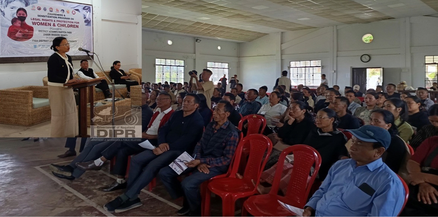 LEGAL AWARENESS AND RIGHTS ON WOMEN AND CHILDREN PROGRAMME HELD AT CHOZUBA