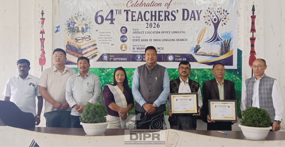 TEACHER’S DAY CELEBRATED ACROSS THE STATE AT LONGLENG