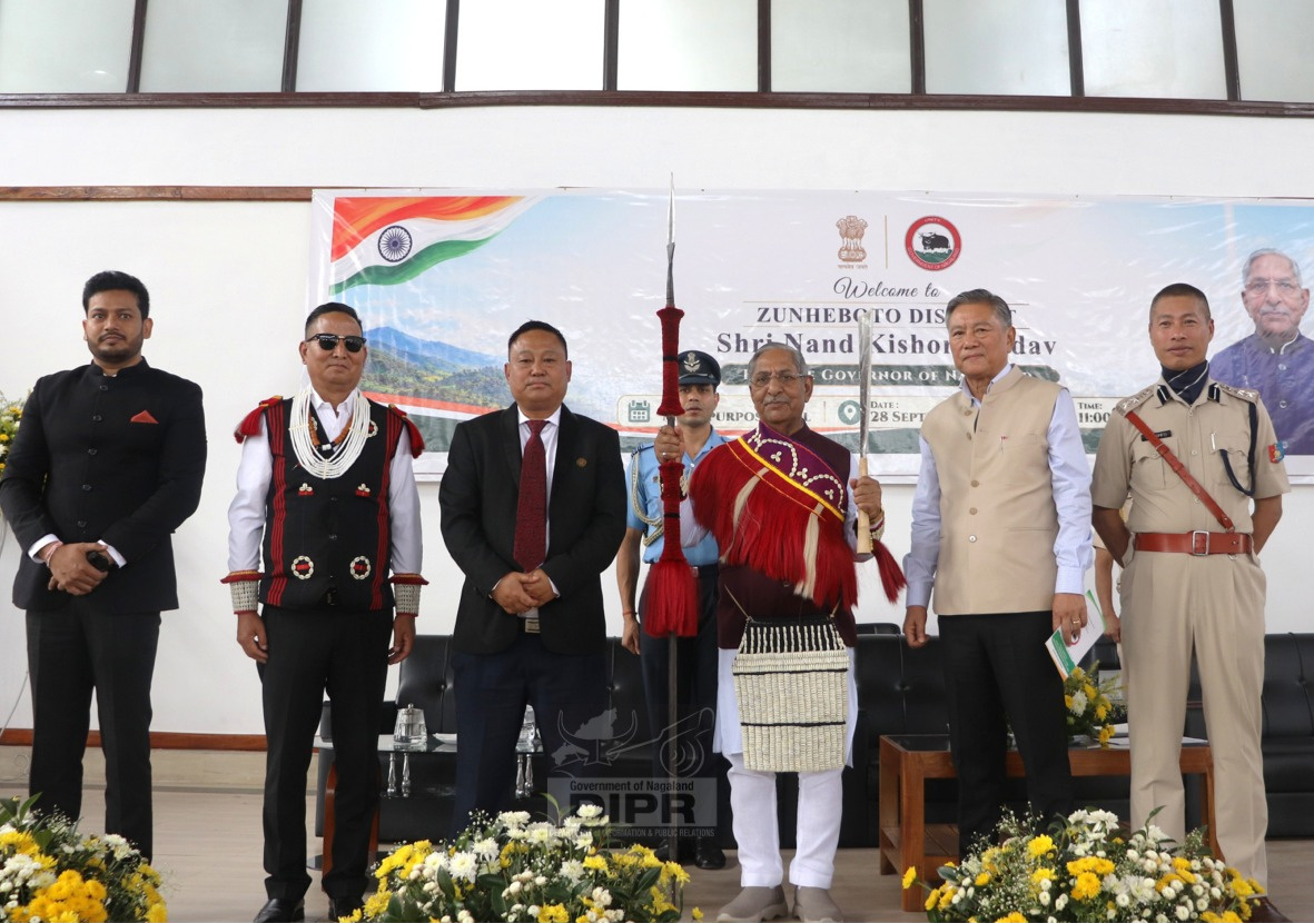 GOVERNOR NAND KISHORE YADAV VISITS ZUNHEBOTO