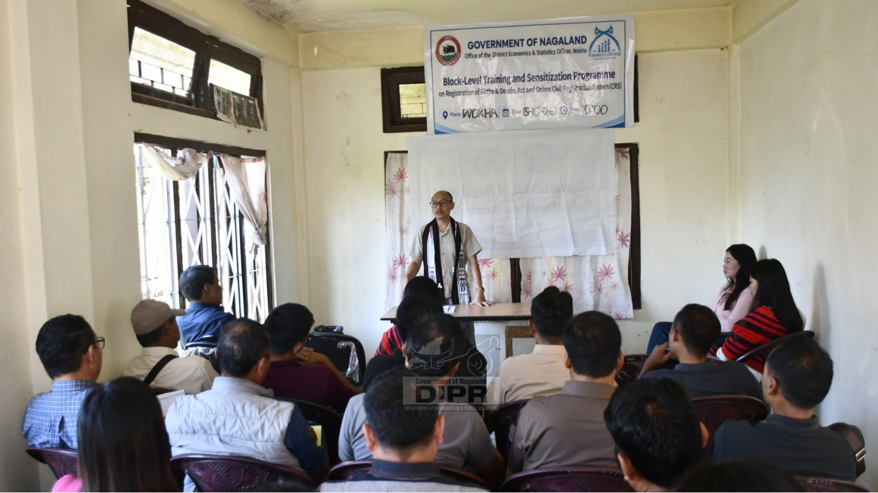 BLOCK-LEVEL TRAINING AND SENSITIZATION PROGRAMME ON REGISTRATION OF BIRTHS AND DEATHS ACT AND ONLINE CIVIL REGISTRATION SYSTEM HELD IN WOKHA