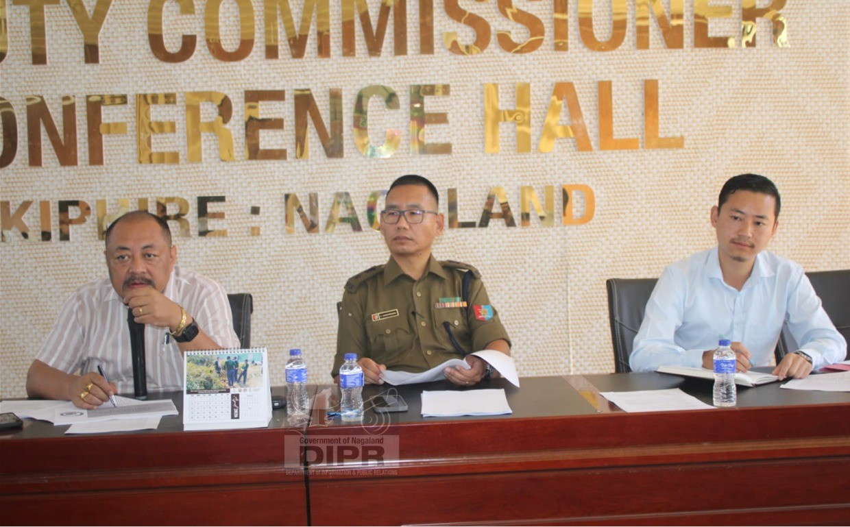 KIPHIRE DPDB DISCUSSES PUNGRO-KIUSAM INCIDENT; DC APPEALS FOR COMMUNAL HARMONY