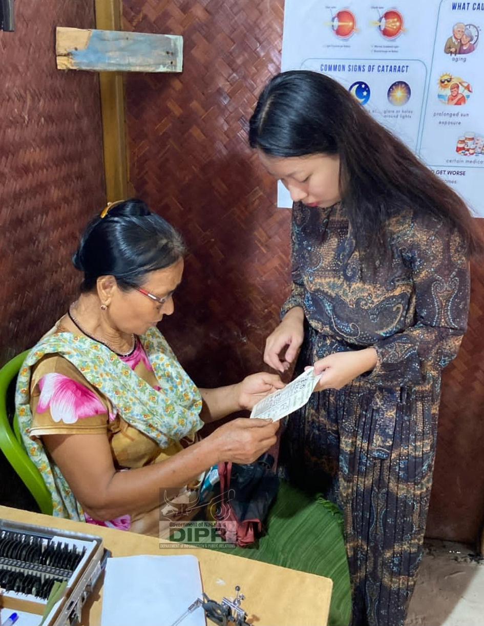 DISTRICT HOSPITAL LONGLENG AND PHC TAMLU OBSERVED 27TH EYE SIGHT DAY